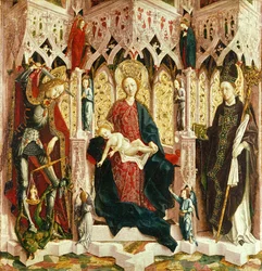 The Virgin and Child Enthroned